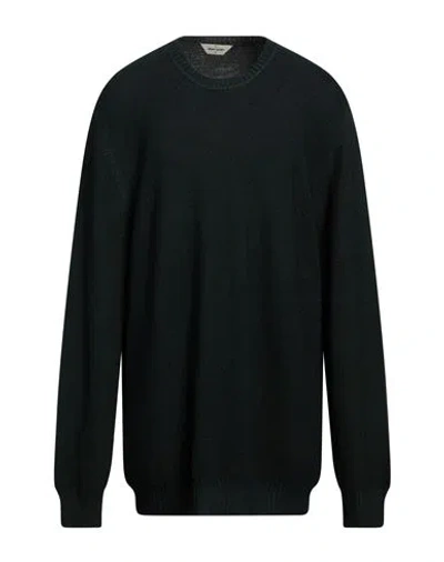Gran Sasso Man Sweater Dark Green Size 50 Virgin Wool