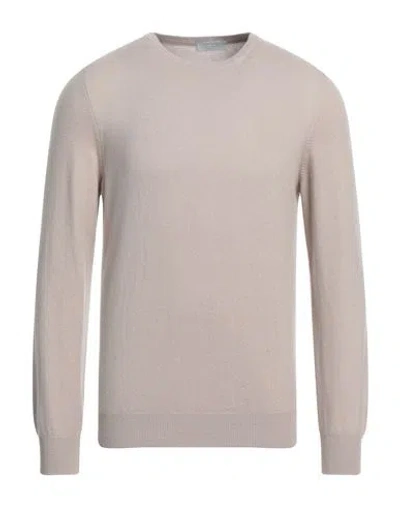 Gran Sasso Man Sweater Dove Grey Size 40 Cashmere