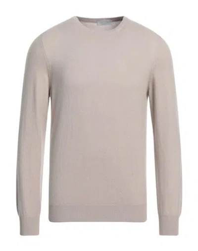 Gran Sasso Man Sweater Dove Grey Size 40 Cashmere In Grey