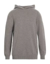 Gran Sasso Man Sweater Dove Grey Size 44 Virgin Wool