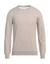 Gran Sasso Man Sweater Dove Grey Size 46 Virgin Wool