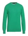 Gran Sasso Man Sweater Green Size 48 Virgin Wool In Green
