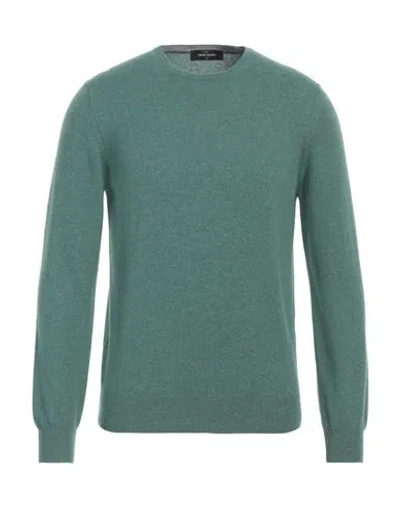 Gran Sasso Man Sweater Green Size 38 Cashmere