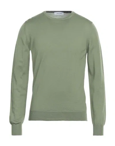 Gran Sasso Man Sweater Green Size 38 Virgin Wool