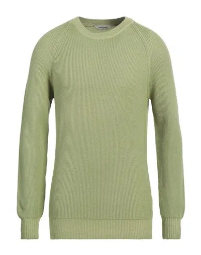 Gran Sasso Man Sweater Green Size 40 Virgin Wool