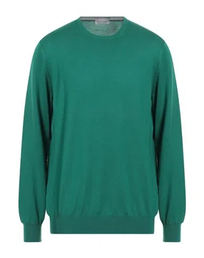 Gran Sasso Man Sweater Green Size 48 Virgin Wool