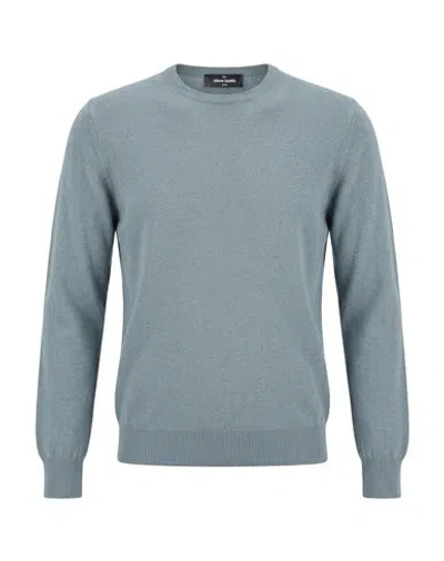 Gran Sasso Man Sweater Grey Size 38 Cashmere