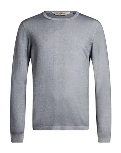 Gran Sasso Man Sweater Grey Size 40 Cashmere In Gray