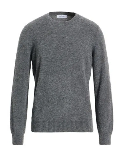 Gran Sasso Man Sweater Grey Size 40 Virgin Wool, Polyamide In Gray