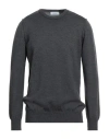 Gran Sasso Man Sweater Grey Size 42 Virgin Wool In Gray