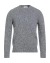 Gran Sasso Man Sweater Grey Size 46 Virgin Wool In Gray