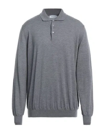 Gran Sasso Man Sweater Grey Size 48 Virgin Wool In Gray