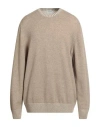 Gran Sasso Man Sweater Grey Size 48 Virgin Wool, Cashmere, Viscose In Brown