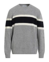 Gran Sasso Man Sweater Grey Size 50 Virgin Wool, Polyamide In Gray