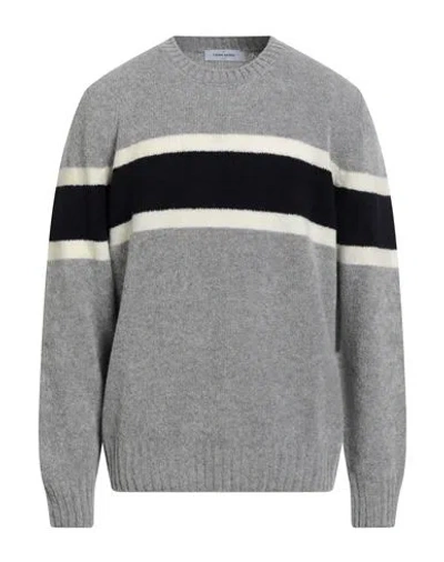 Gran Sasso Man Sweater Grey Size 50 Virgin Wool, Polyamide In Gray