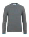 Gran Sasso Man Sweater Khaki Size 38 Virgin Wool In Beige
