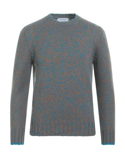 Gran Sasso Man Sweater Khaki Size 38 Virgin Wool In Beige