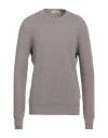 Gran Sasso Man Sweater Khaki Size 44 Virgin Wool In Beige