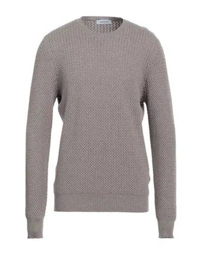 Gran Sasso Man Sweater Khaki Size 44 Virgin Wool In Beige