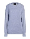 Gran Sasso Man Sweater Light Blue Size 50 Cotton