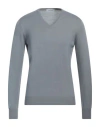 Gran Sasso Man Sweater Light Blue Size 46 Virgin Wool