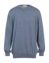 Gran Sasso Man Sweater Light Blue Size 50 Virgin Wool