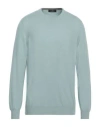 Gran Sasso Man Sweater Sage Green Size 40 Cashmere