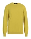 Gran Sasso Man Sweater Acid Green Size 40 Cashmere In Green