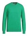 Gran Sasso Man Sweater Green Size 46 Cashmere