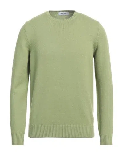 Gran Sasso Man Sweater Light Green Size 46 Virgin Wool