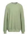 Gran Sasso Man Sweater Light Green Size 46 Virgin Wool In Green