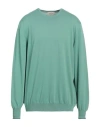 Gran Sasso Man Sweater Light Green Size 48 Cotton