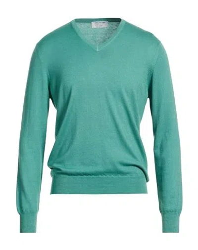 Gran Sasso Man Sweater Light Green Size 50 Cashmere
