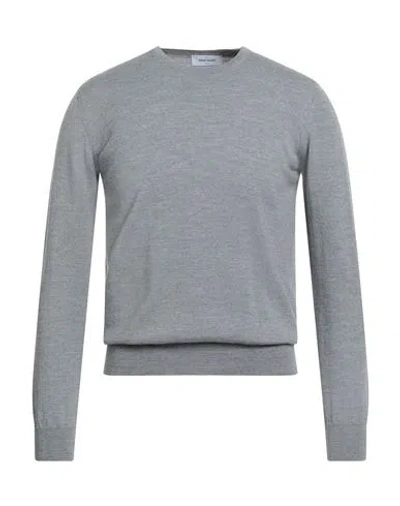 Gran Sasso Man Sweater Light Grey Size 36 Virgin Wool In Gray