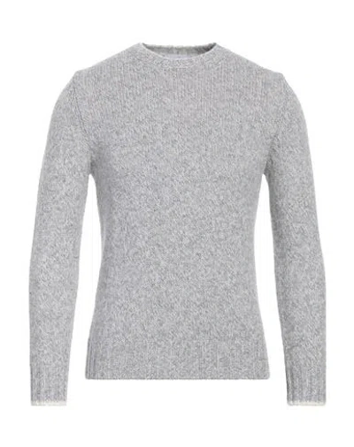 Gran Sasso Man Sweater Light Grey Size 38 Virgin Wool