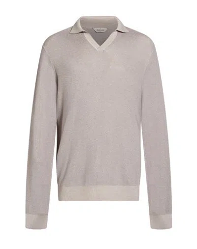 Gran Sasso Man Sweater Light Grey Size 38 Virgin Wool In Gray