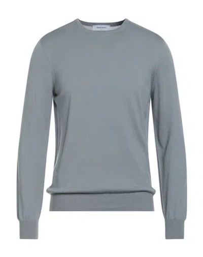 Gran Sasso Man Sweater Light Grey Size 42 Virgin Wool In Gray