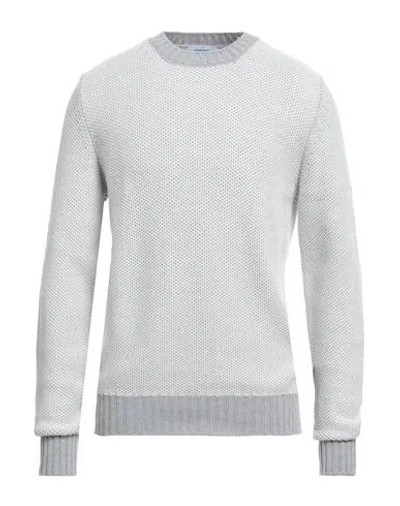 Gran Sasso Man Sweater Light Grey Size 42 Virgin Wool, Viscose, Cashmere