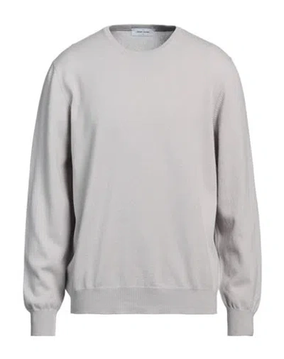 Gran Sasso Man Sweater Light Grey Size 46 Virgin Wool, Viscose, Cashmere In Grey