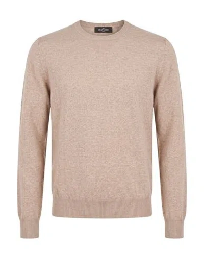 Gran Sasso Man Sweater Light Grey Size 46 Cashmere