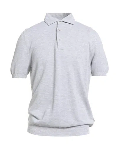 Gran Sasso Man Sweater Light Grey Size 46 Cotton In Gray
