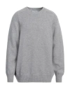 Gran Sasso Man Sweater Light Grey Size 48 Virgin Wool