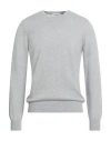 Gran Sasso Man Sweater Light Grey Size 50 Virgin Wool, Viscose, Cashmere In Brown