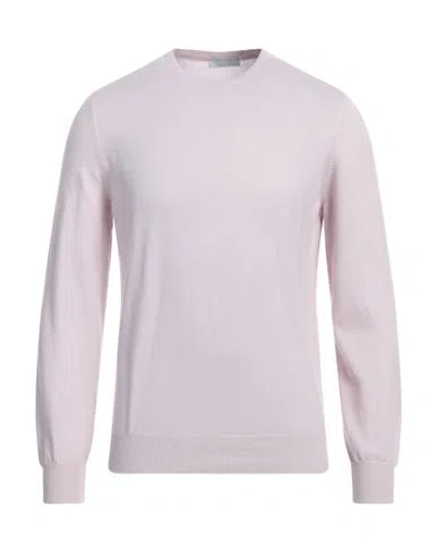 Gran Sasso Man Sweater Light Pink Size 38 Cashmere