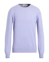 Gran Sasso Man Sweater Purple Size 44 Cashmere
