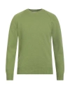 Gran Sasso Man Sweater Sage Green Size 42 Cashmere In Green