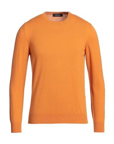 Gran Sasso Man Sweater Mandarin Size 46 Cashmere