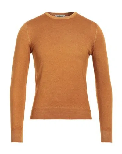 Gran Sasso Man Sweater Mandarin Size 50 Virgin Wool