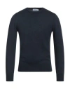 Gran Sasso Man Sweater Midnight Blue Size 38 Virgin Wool In Multi
