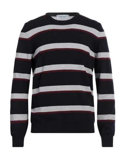 Gran Sasso Man Sweater Midnight Blue Size 42 Virgin Wool, Viscose, Cashmere